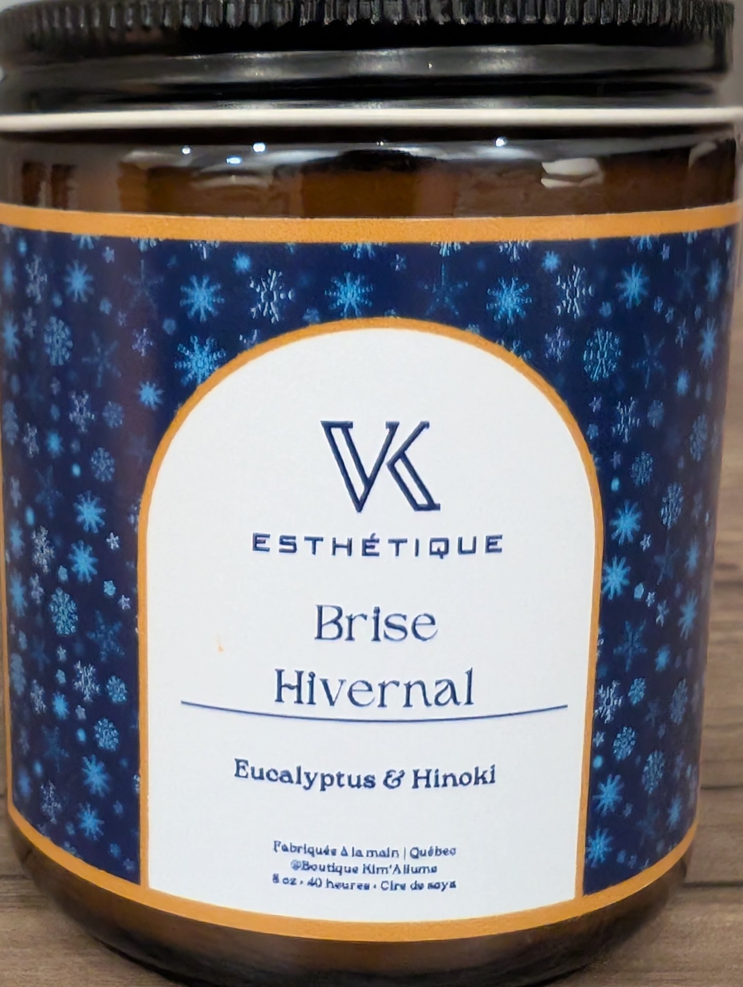 Bougie Hivernale 2025 - Édition Limitée