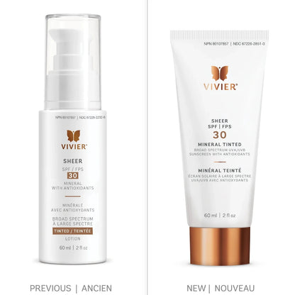 Vivier Sheer SPF 30 Tinted Mineral